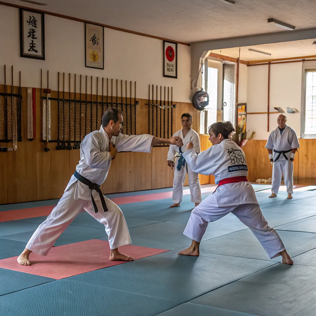 Martial Arts Training Session